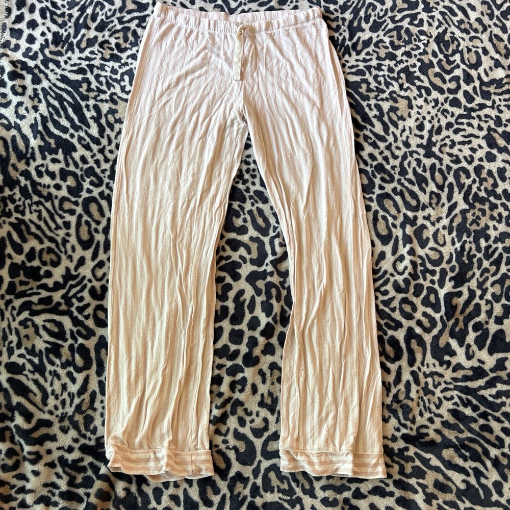 stars above Light Pink Wide Leg Lounge Pants
